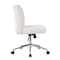 Boss Office Products Modern Mid-Back Desk Chair - White  Boucle Fabric B4035C-BCRM - alternate 3